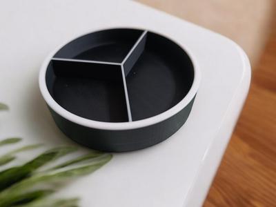 Three Compartment Tray