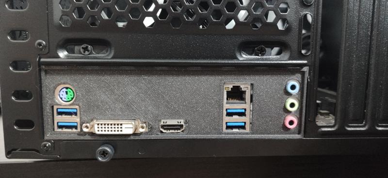 IO Shield for ASRock B150M Pro4S motherboard