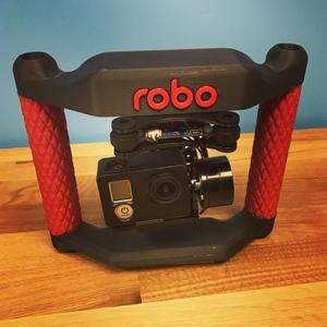 Robo Customized Go Pro Rig with Gimbal Mount