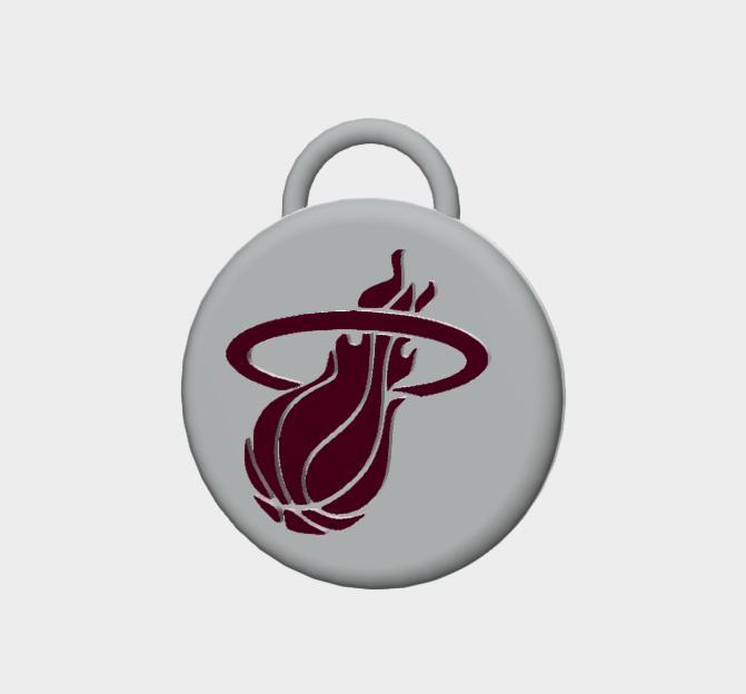 Miami Heat (NBA) keychain