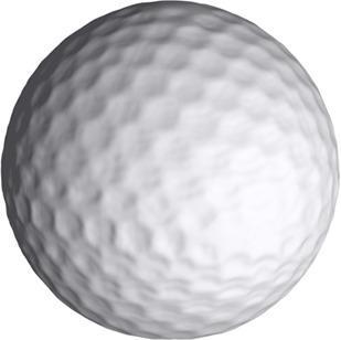 3D Scan - Golf ball