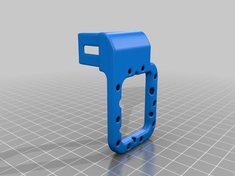 Anet A8 e3d v6 Bowden Print Carriage cooling duct remix extended 4mm