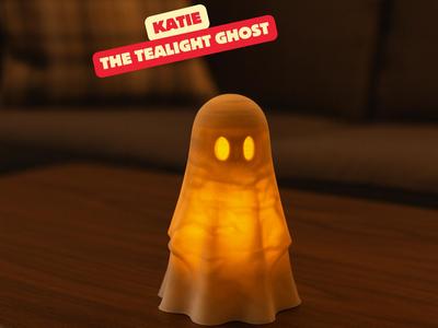 THE TEALIGHT GHOST - KATIE / HALLOWEEN DECOR