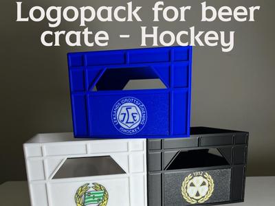 Logo pack for beer crate - Hockey