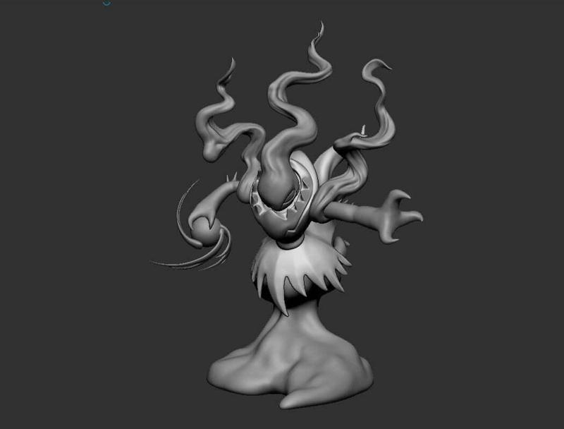 Darkrai 3D Print Model - STL for 3D Printing - Print Ready