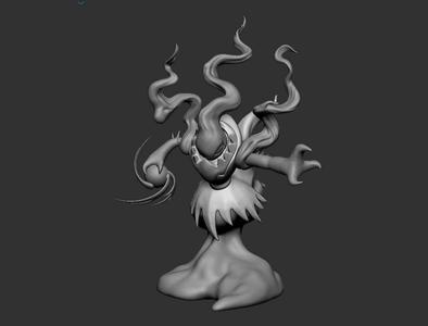 Darkrai 3D Print Model - STL for 3D Printing - Print Ready