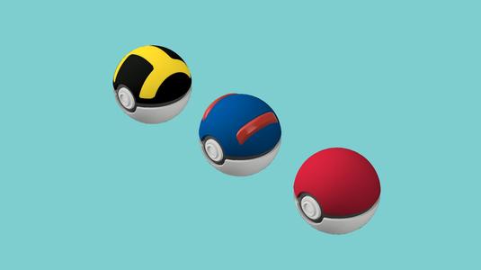 SET Mini Pokeball Gadget