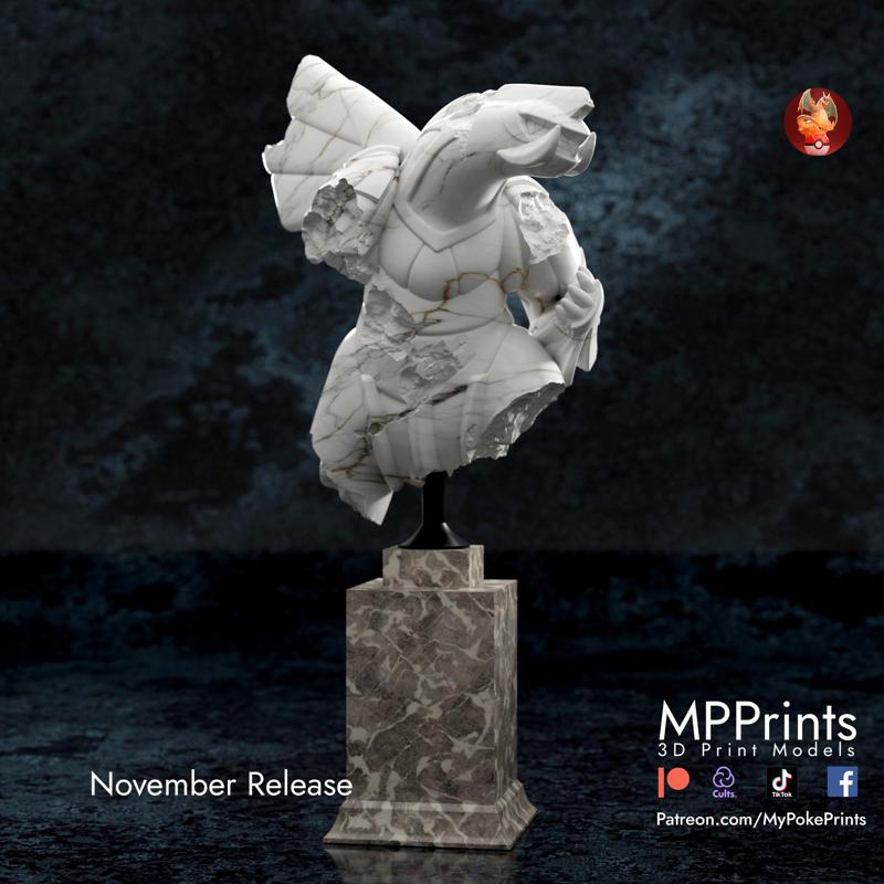Palkia - Legendary Bust