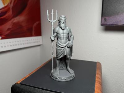 Poseidon with Trident – Mythical Figure