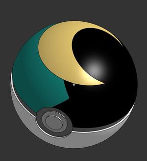 Moon Ball - Apricorn Pokeball
