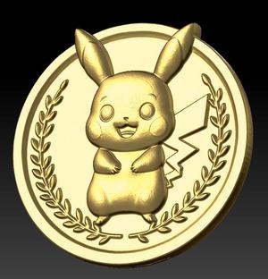 Pikachu Badge - Relief
