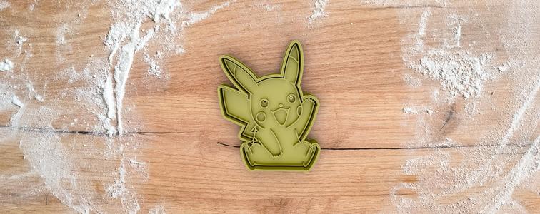 Pikachu cookie cutter from Pokemon