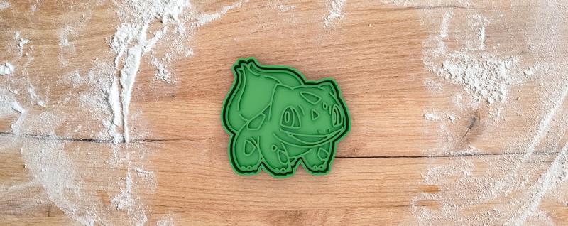 Bulbasaur cookie cutter from Pokemon