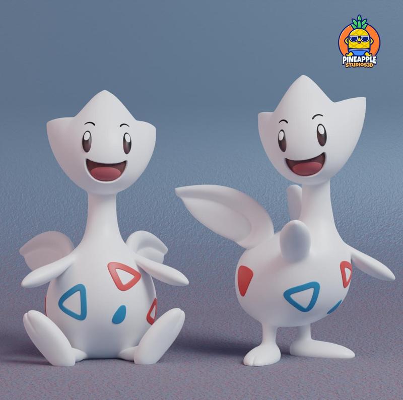 Pokemon - Togetic with 2 poses