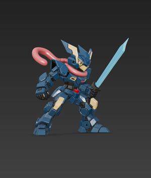 Mecha Greninja Sword