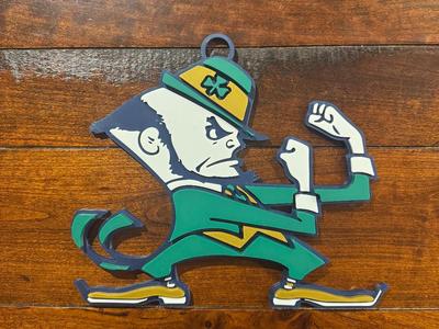 Notre Dame Oversized Necklace Fighting Irish Logo