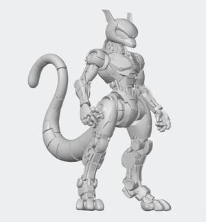 Mechanical Mewtwo Figurine pokemon