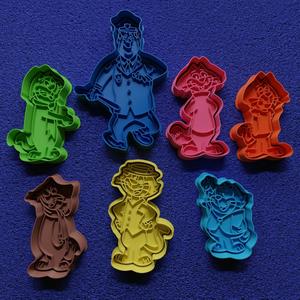 Top Cat Set Cookie Cutter