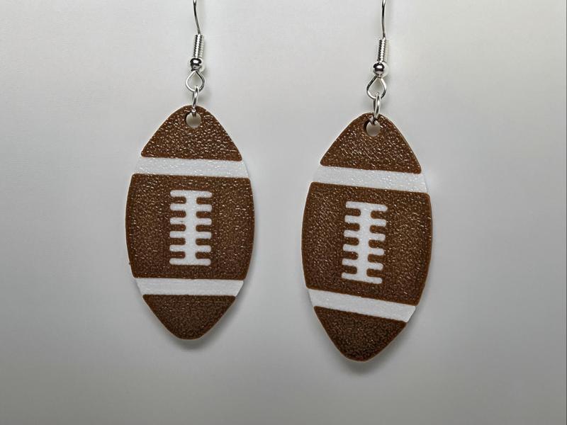Football Earrings
