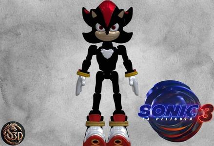 Shadow The Hedgehog Articulated Figure