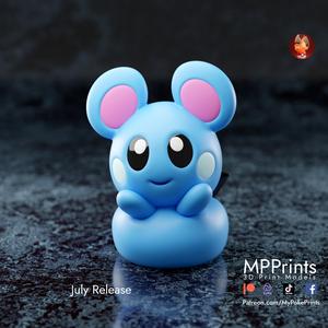 Happy Marill -presupported and Multimaterial ready