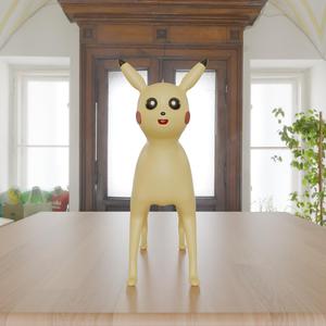 Pikachu the Cat or Dog Pokemon Nintendo Fan Art 3D