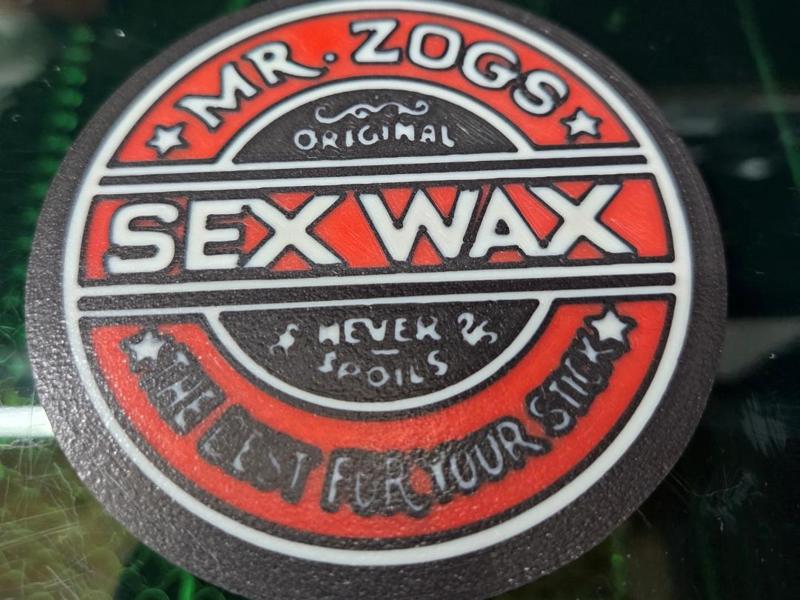 Mr Zogs Sex Wax Coasters