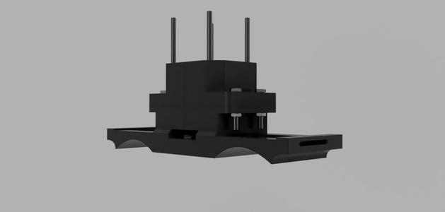 Double payload system for fpv drone 30x30 slots