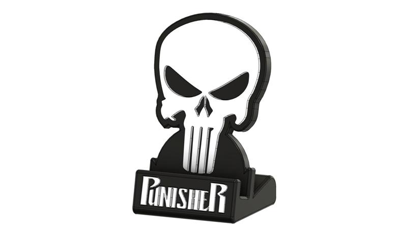 The Punisher Stand / Holder Phone or Tablet