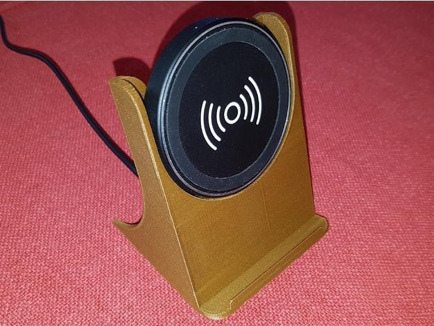 Qi Wireless Charger Cradle Stand for Samsung Galaxy S7 Edge, Galaxy S8, S9 and S10