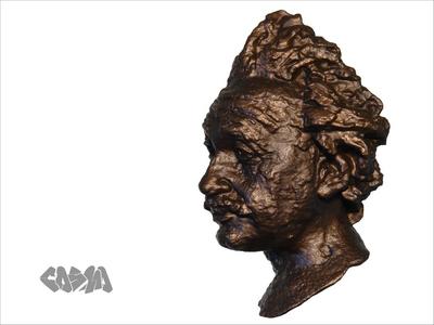 Albert Einstein by Jacob Epstein, 1933