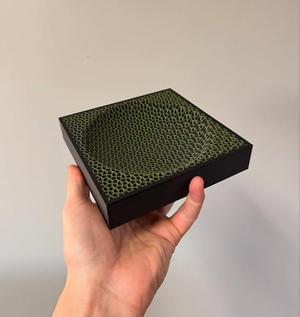 AirPods tray honeycomb
