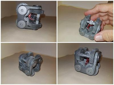 Fidget cube - infernal machine -