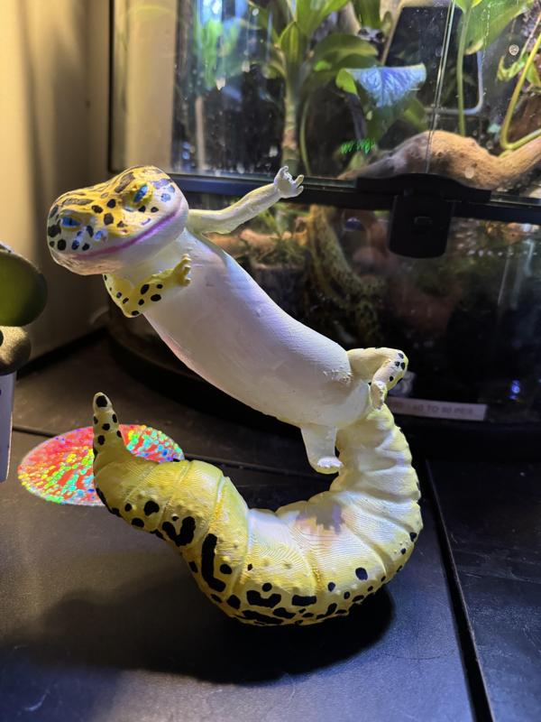 Leopard Gecko iPhone Holder