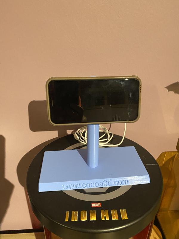 Cell phone holder with induction charging (without holder)