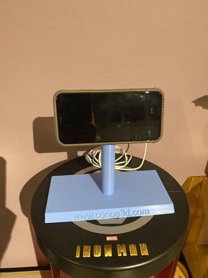 Cell phone holder with induction charging (without holder)