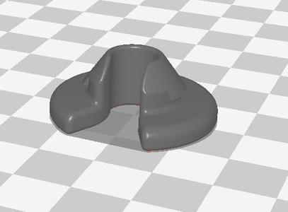 bonnet/hood rod bushing
