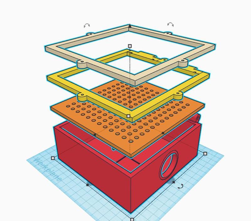 Small thermoforming machine for model making