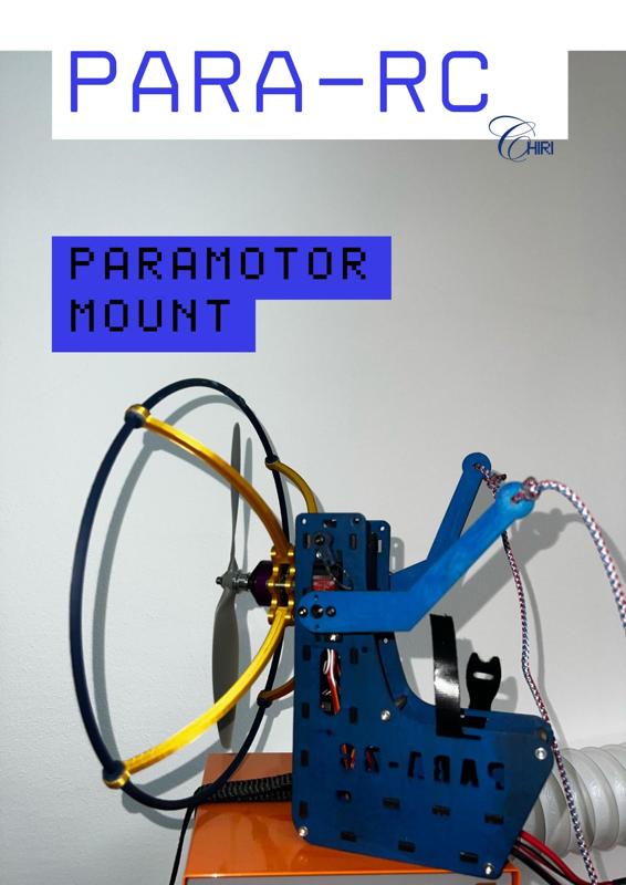 Custom Wooden Para-RC Cloud 1.5 Paramotor Mount
