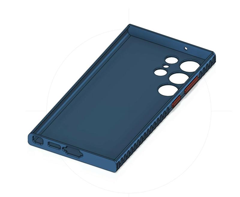Samsung Galaxy S23 Ultra Case - Ripple V1