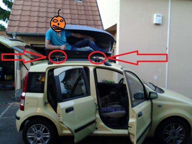 CAR Roof bag DIY Horizontal hook