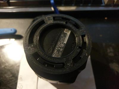 Sony QX1 QX10 QX100 Rear Lock