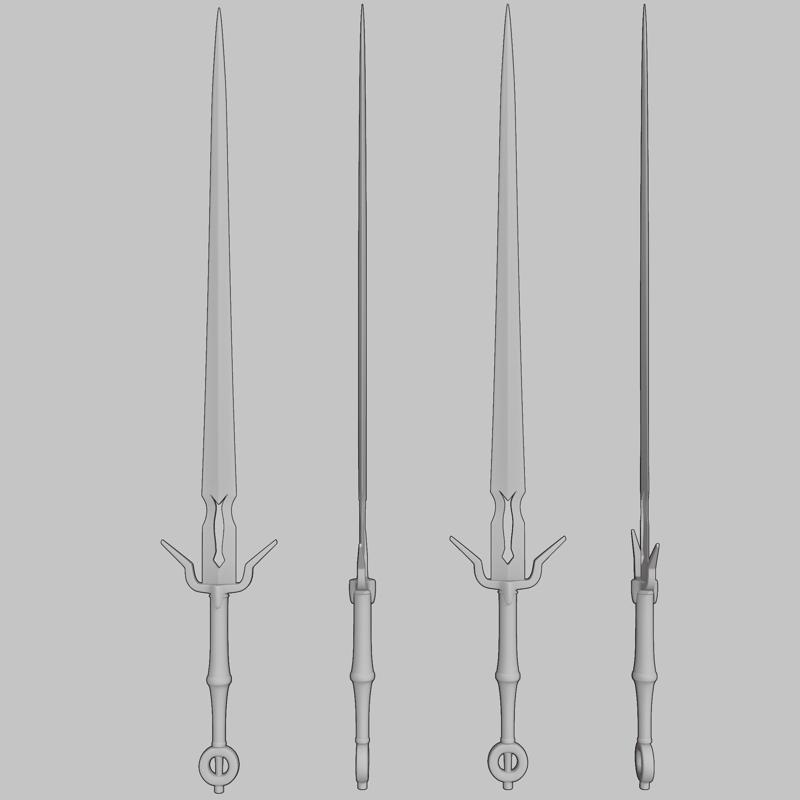 The Witcher 3 Wild Hunt Ciri Sword