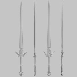 The Witcher 3 Wild Hunt Ciri Sword