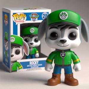 Funko Rocky Paw Patrol Canine Patrol - Paw Patrol