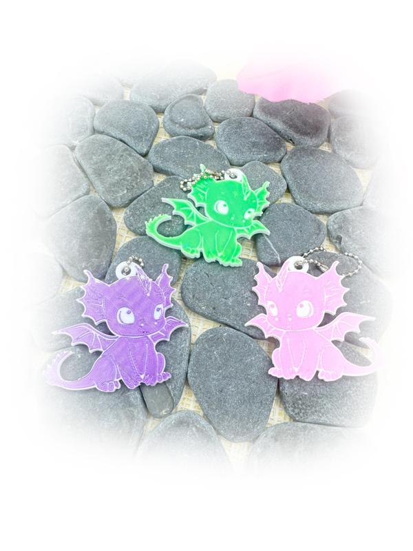 Pendant dragon / key ring