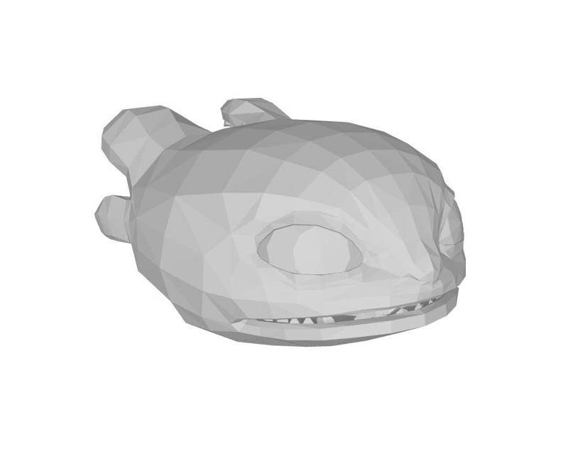 HTTYD | light FURY HEAD