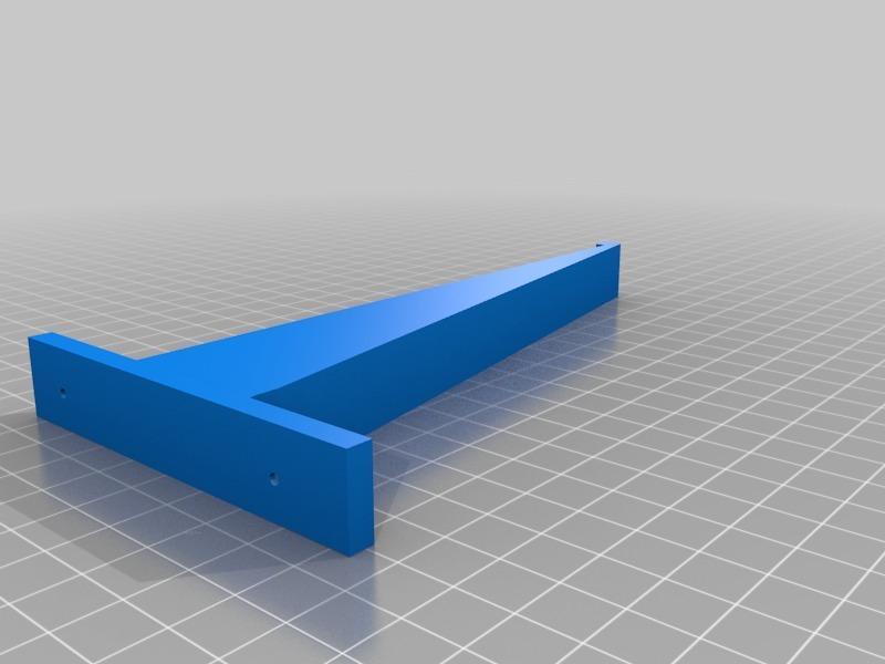 Push Pin Shelf Bracket for 6" x 1/8" board
