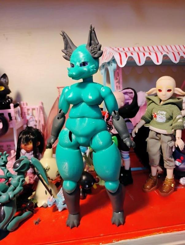 Chonky Fox! Fox BJD Doll