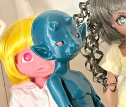 Mudpie BJD Reptile Head
